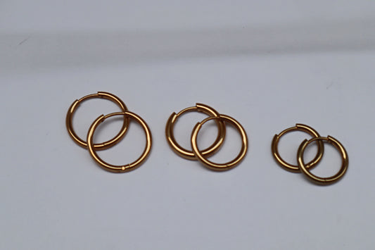 Trio Hoops Earings 